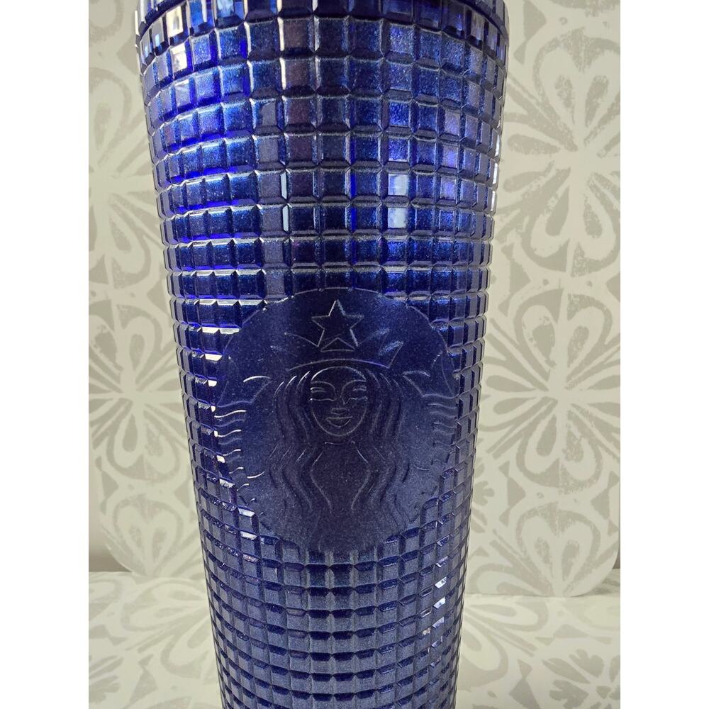 NWT Starbucks 2023 Summer Cobalt Blue Studded Tumbler – 24 oz Venti - Picture 2 of 13
